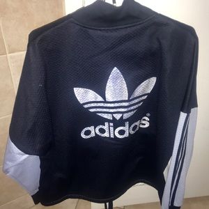ADIDAS full zip jacket size Large